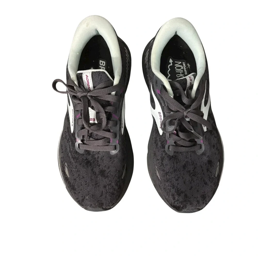 Brooks Adrenaline‎ GTS 23 Women's 6.5 Running Shoes Black Purple Cushion